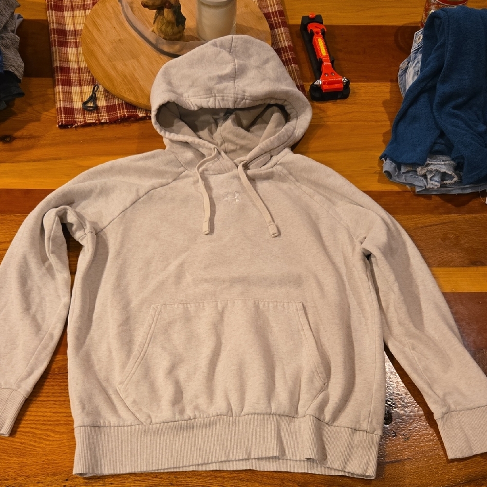 Under Armour Light Gray Hoodie